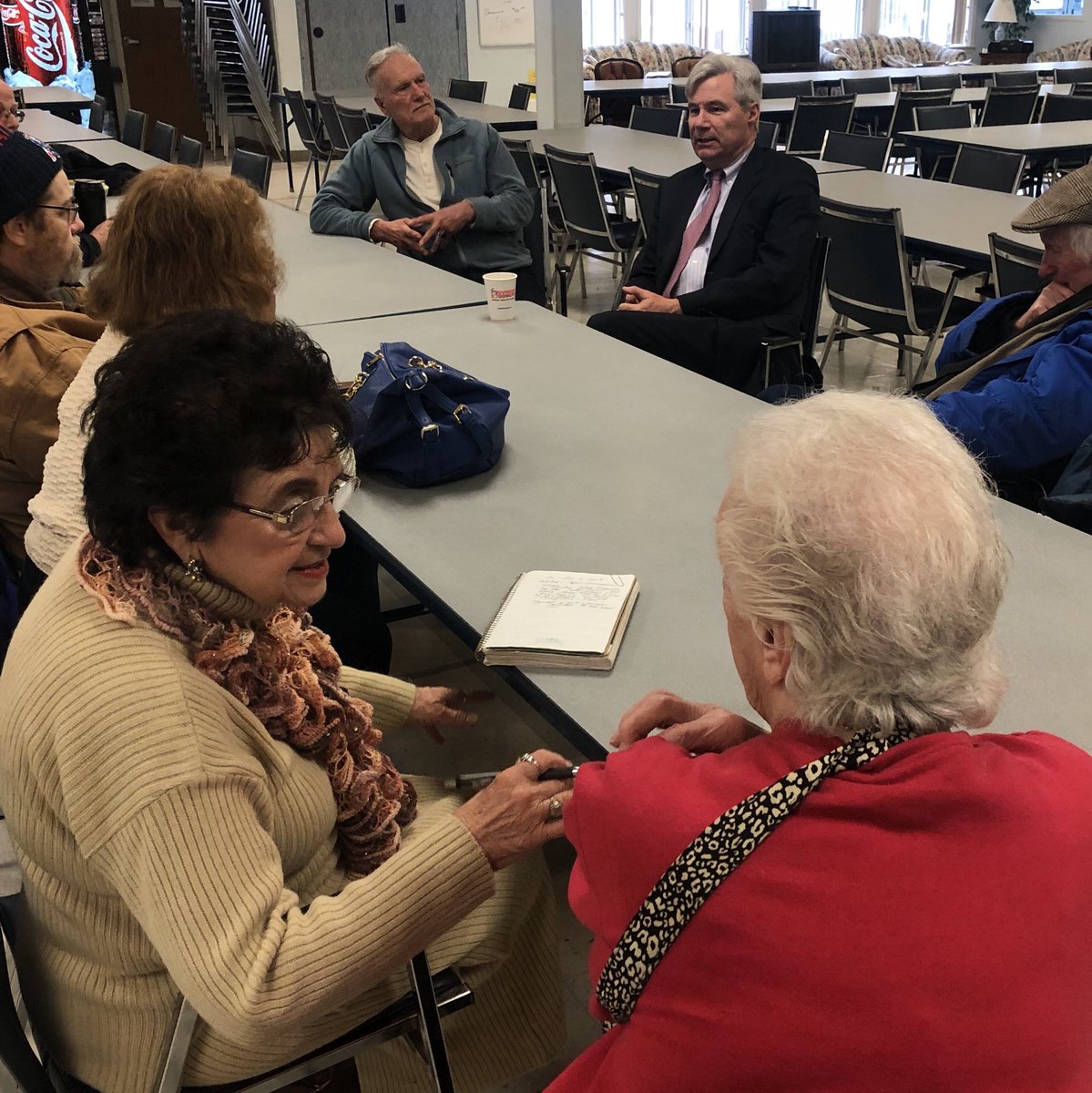 Sheldon Whitehouse on Twitter "Talking with folks at the Westerly