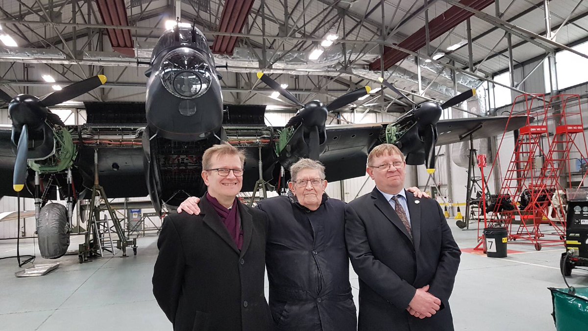 <a href="/OfficiallyCAHC/">Coningsby Aviation Heritage Centre</a> We were delighted, proud and humbled to visit the centre and <a href="/RAFBBMF/">RAF BBMF</a> today. The work of the volunteers is very much appreciated by our family to keep alive the memories of  service men and women, like my grandfather and his crew, who gave their lives for us