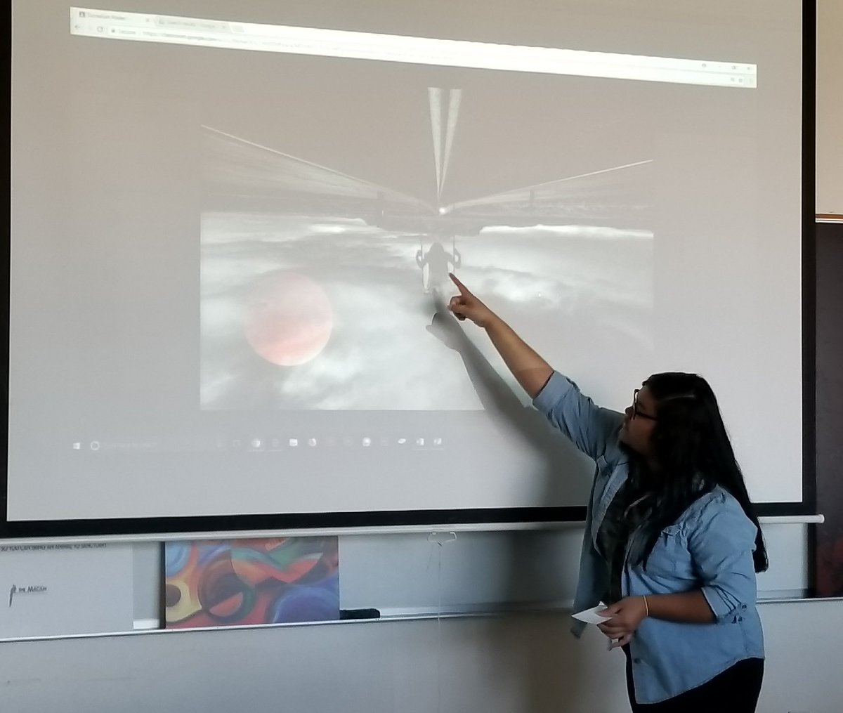 GTHSGraphics's tweet image. @CRYROP Graphic Design students present their Surrealism poster masterpieces @GrandTerraceHS. Using Photoshop tools, techniques and lots of creativity to make some surreal worlds! @ColtonJUSD @donnarobinsonc1