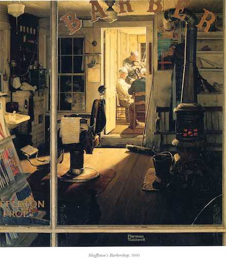 Berkshire Musem says Mass AG approves sale of art, including Norman Rockwell's 'Shuffleton's Barbershop' bit.ly/2Ee9ele