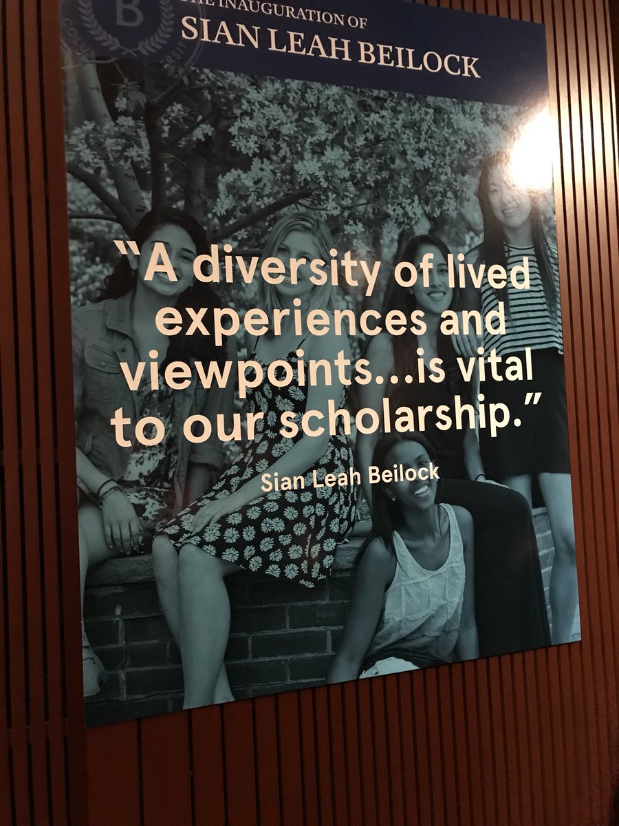 cicpolar's tweet photo. Inspired and looking forward to the future @BarnardCollege @BarnardCollege #BarnardInauguration https://t.co/c10X8sPomD