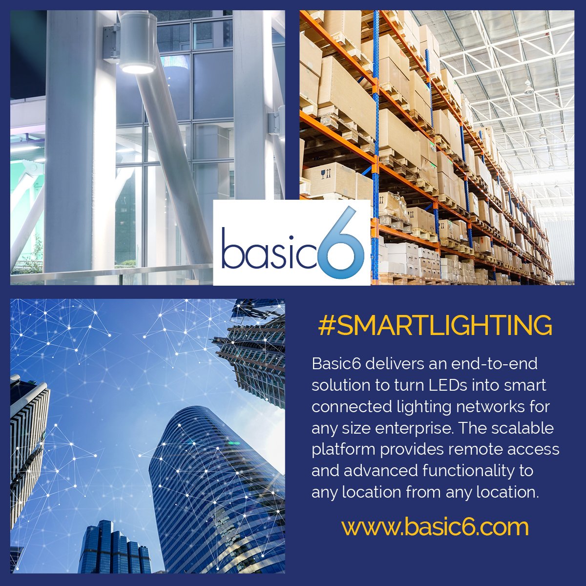 basic6's tweet photo. #SmartLighting #LightingAsAService #SmartConnectedLEDs #ConnectSmarter with @basic6 #IoT Enterprise Platform. https://t.co/O4g3TFEygN https://t.co/26yyg2L6jZ