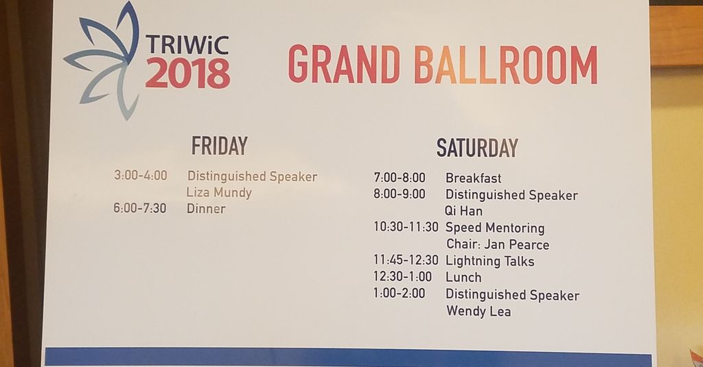 acm_triwic's tweet photo. Super excited to see all of your faces and welcome you to Triwic 2018! We are all ready for you! @nku_informatics #triwic18 #tech, #womenintech #computing #conference #techsavvy, #developer #programmer #programming #software #code #engineer #countdown #nku_informatics https://t.co/jcn4uBDyqs