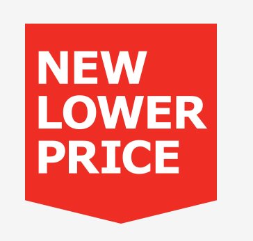 "New Lower Price" means we've found a way to offer good quality and function at a better price for your favorite products! See more here: bit.ly/2Fek6jf