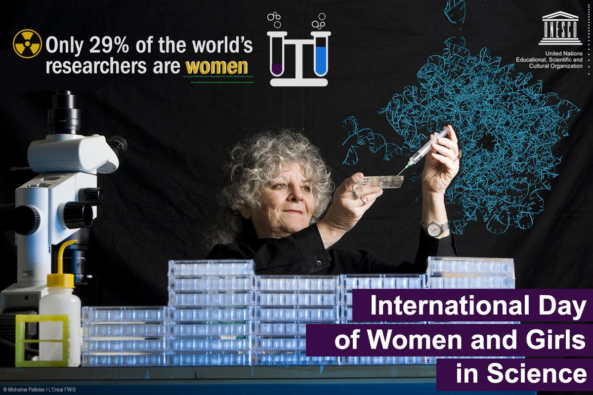 INTGenderChamps's tweet photo. #Didyouknow that only 3% of all #Nobel Laureates in science-related fields are women?
Women are still under-represented in scientific & technological disciplines.
Today is International Day of #WomenInScience : Time to tip the scales & #ChooseScience! https://t.co/6n3goxZltL https://t.co/ajO9R7Mw8H