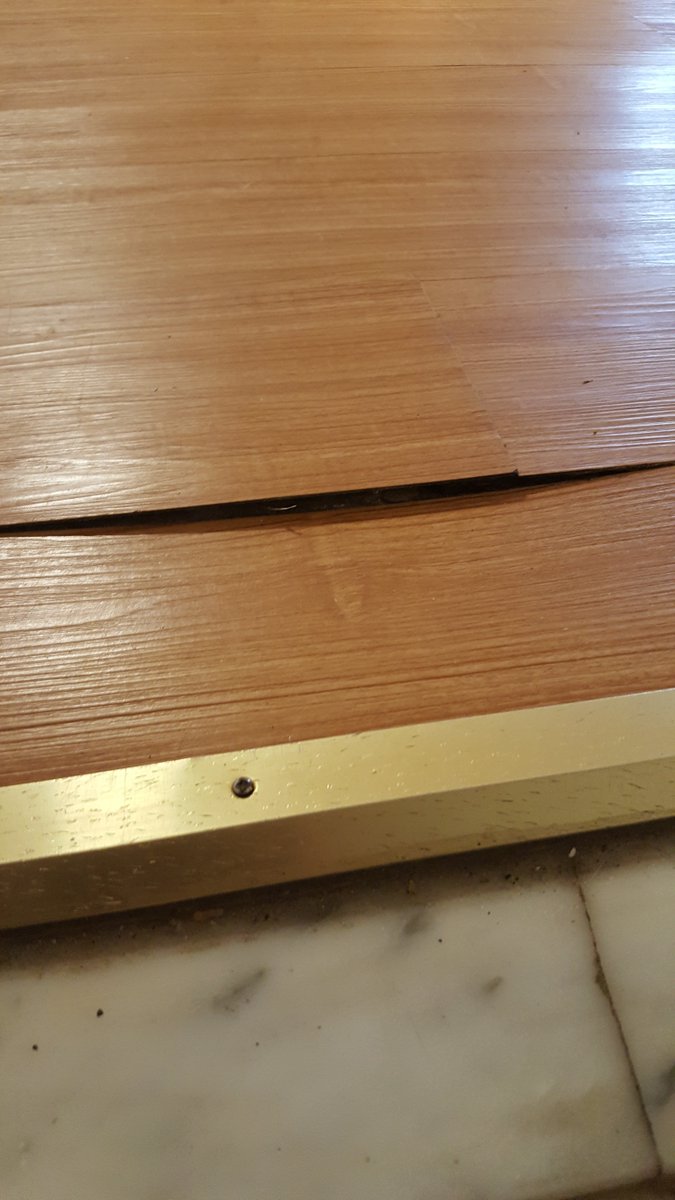 ElementFox93's tweet photo. @smcgillivray The handy man has no idea how to solve the problem. He is worried that if a solid material is placed under the floor that it could potentially cause a flood. Do you have any suggestions? 2/2 https://t.co/JXWBcTpar2