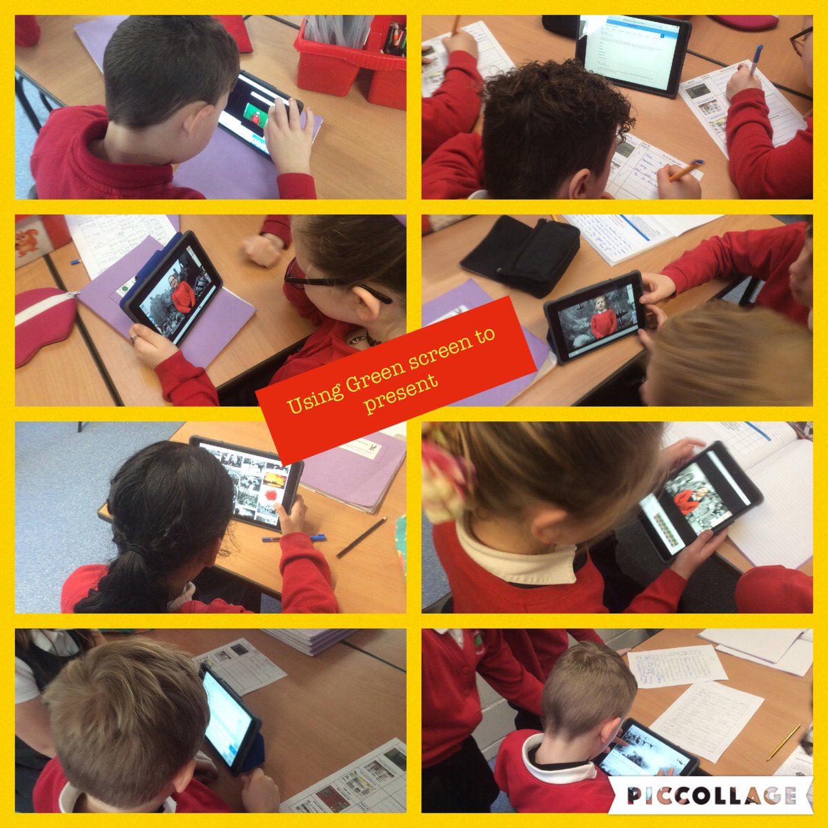 8cgwcps's tweet image. Using Green screen to present #ambitiouscapablelearners #developingconfidence #developingoracy