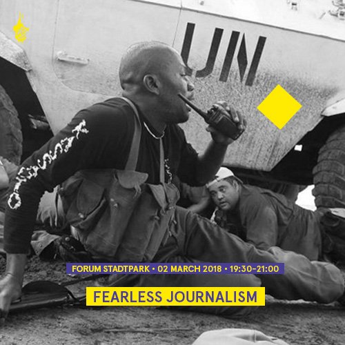 elevatefestival's tweet image. FEARLESS JOURNALISM
››FRI 02.03. 19:30-21:00

What does it mean for journalists who – need to – take great risks to spread information, others would prefer to be hidden? What does it take to engage in fearless journalism?

elevate.at/en/e18fearless/

#ElevateFestival
#e18fearless