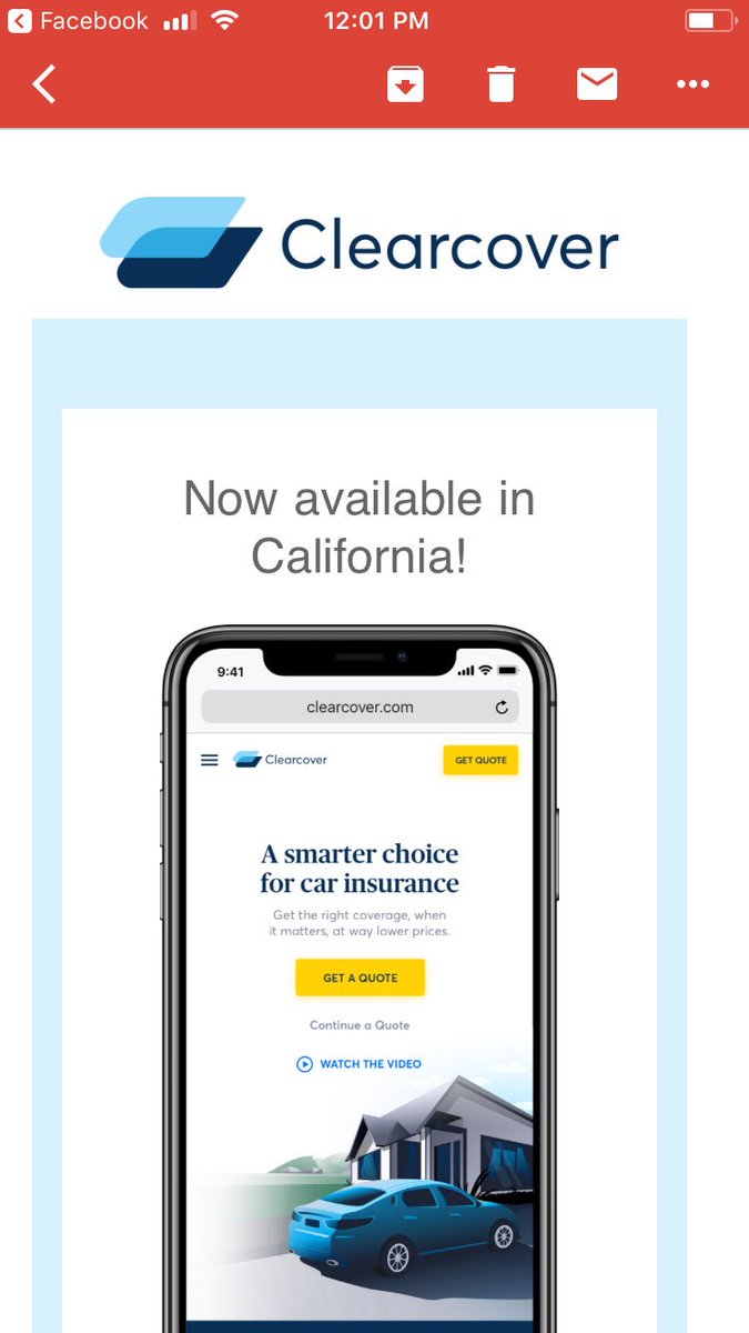 hedgequote's tweet photo. This email just came through... awesome stuff @clearcover #goodluck #newwaytoshop https://t.co/JC79WWGQTU
