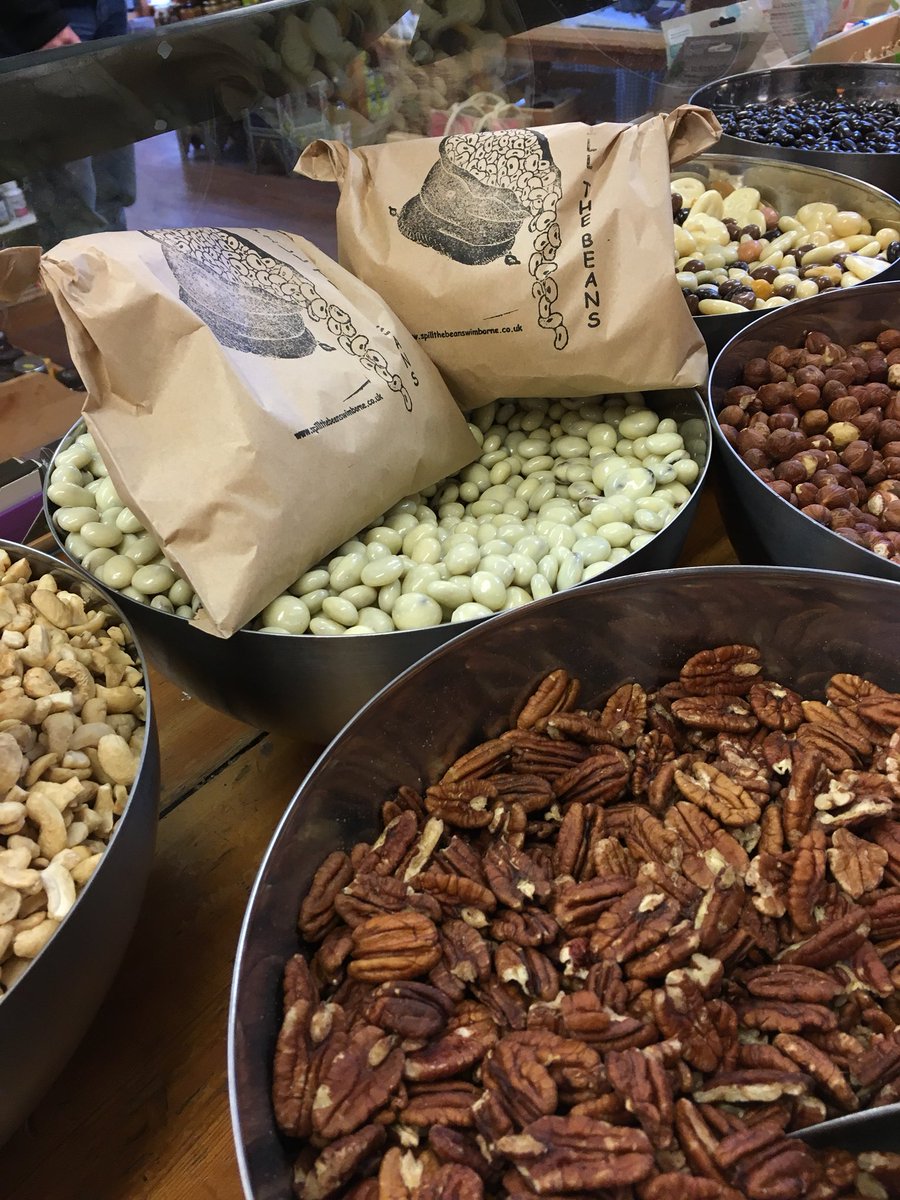 Save on plastic packaging choose loose foods, have as little or as much as you like at Spill the Beans!#wimbornewaronwaste  #war onplastic