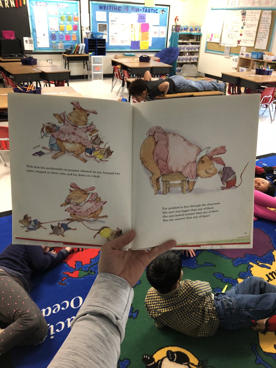 mrsktmiller's tweet photo. Acting out our book Hooway for Wondey Wat #pantomime #CamilaCapybara #Wodney https://t.co/V78qfnoUTZ