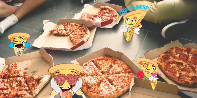 1. Order pizza 2. Send pizza stickers to make friends jealous https://t.co/UN2OksLeFu 3. Eat pizza 🍕 #NationalPizzaDay<a href="/tag/nationalpizzaday"class="tags"><span>#nationalpizzaday</span></a>