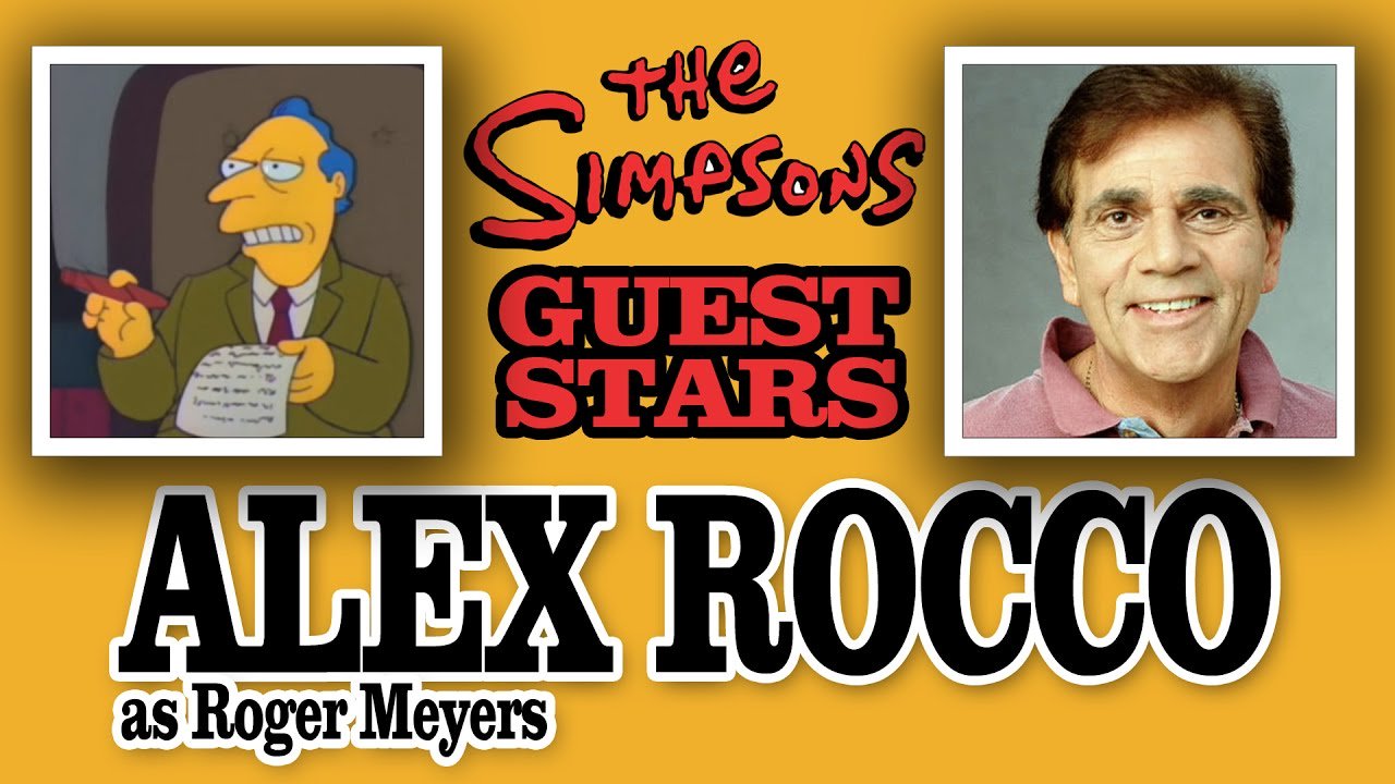 Alex Rocco Simpsons