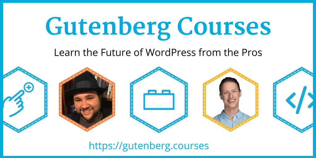 zgordon's tweet photo. Don't get left behind!  The #Gutenberg Editor is coming to #WordPress and you don't have much time left to get ready.

User and Developer Courses from @jcasabona and @zgordon on the NEW Editor Coming to WordPress https://t.co/6wxs5FZJzD https://t.co/gqTHb14m4H