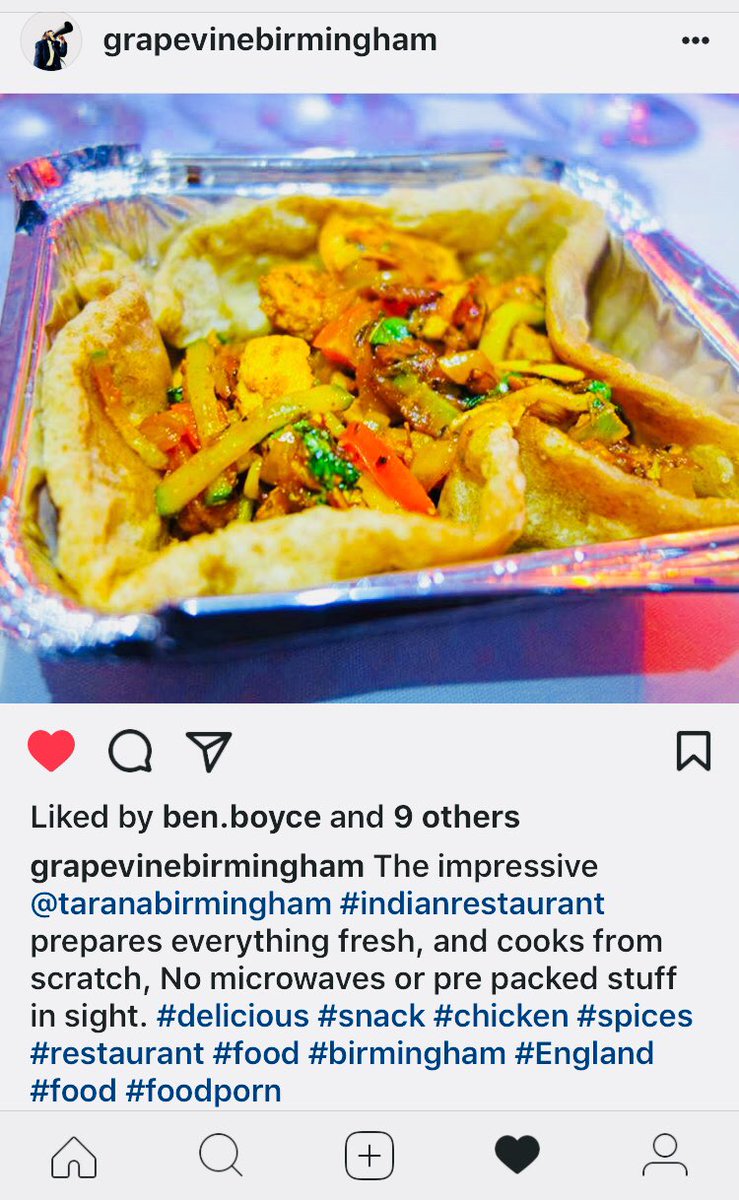 Tarana Birmingham (@tarana_bham) on Twitter photo Visit from <a href="/grapevinebrum/">Grapevine Birmingham</a> for a lush mouth watering chicken chaat purée #foodporn #spices #birminghamcity #foodbloggers #bullring #indiantakeaway #chinatownbirmingham #snack #delicious #food #chicken #restaurant Visit from <a href="/grapevinebrum/">Grapevine Birmingham</a> for a lush mouth watering chicken chaat purée #foodporn #spices #birminghamcity #foodbloggers #bullring #indiantakeaway #chinatownbirmingham #snack #delicious #food #chicken #restaurant