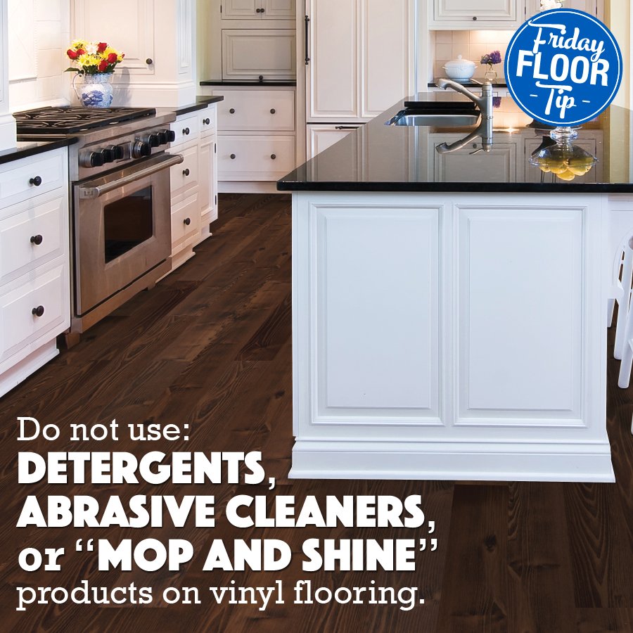 Empire Today On Twitter Clean Your Vinyl Floors Without Leaving