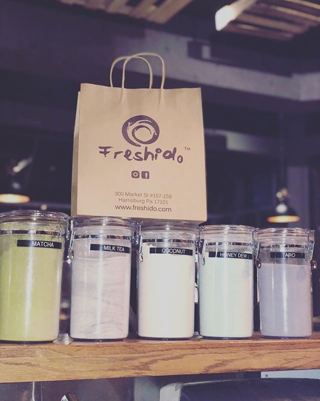 Freshidoco's tweet image. We can make your favorite drink - whether it's hot or cold!

#Harrisburg