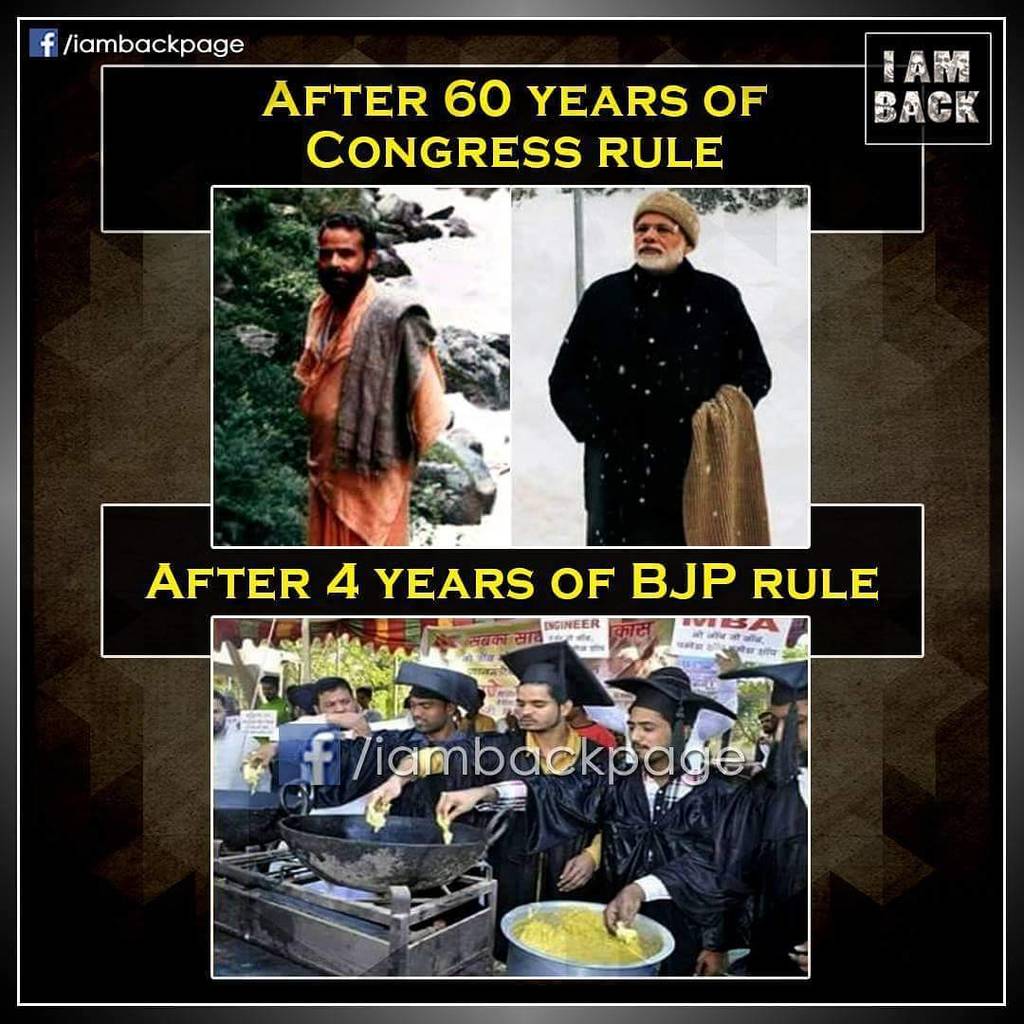 iambackpage's tweet image. #Vikas Vs #PakodaMaster
#TrollSangh #IAmBack