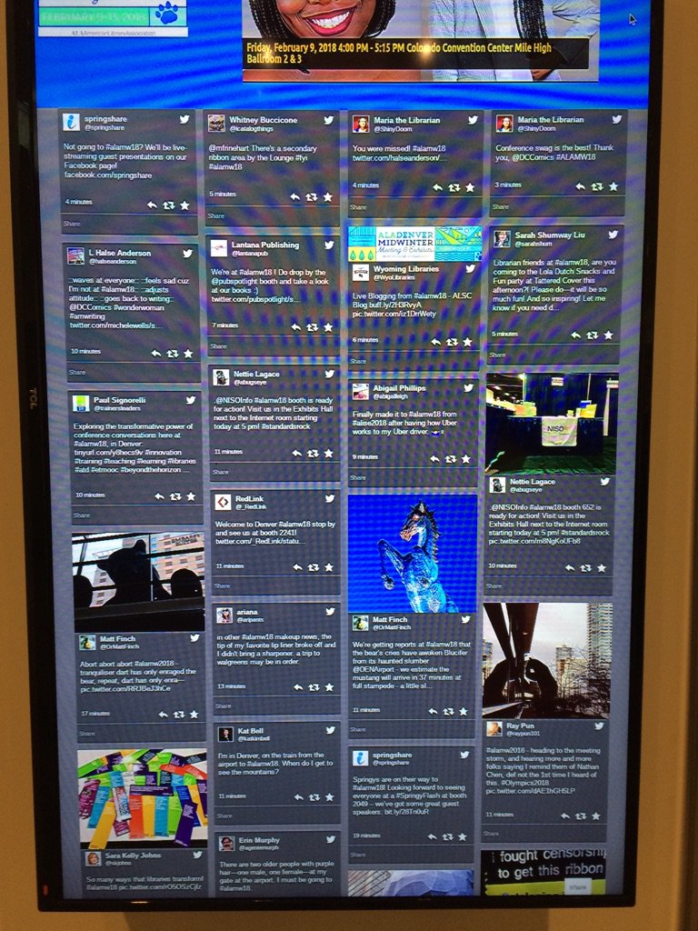 gluejar's tweet image. #Alamw18 #selfreference