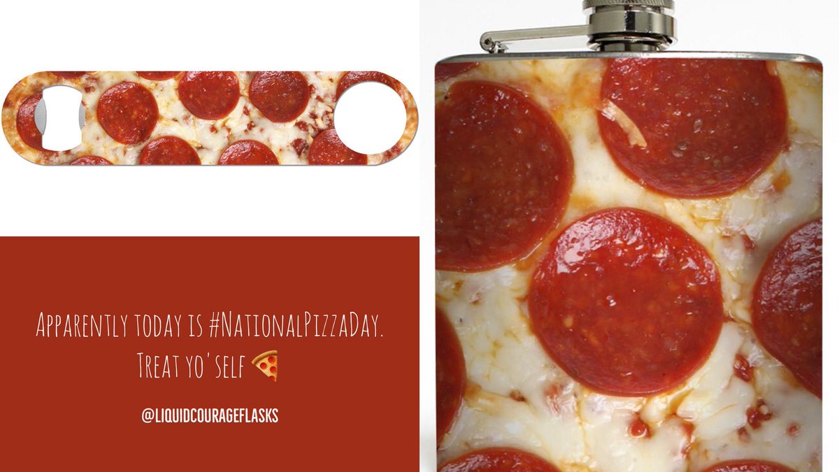 #NationalPizzaDay 🍕🍺🥃