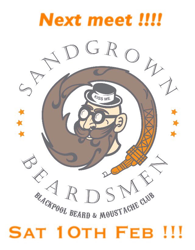 TOMORROW NIGHT !! The <a href="/sandgrownbeards/">Sandgrown Beardsmen</a>  meet again !!! From 7pm  !!! Be there !!!! #sandgrownbeardsmen #blackpoolbeardandmoustacheclub #blackpool #lancashire #beard #beards #moustache #tache #beardlife #goodtimes #beardclub #beardnation #beardsunite