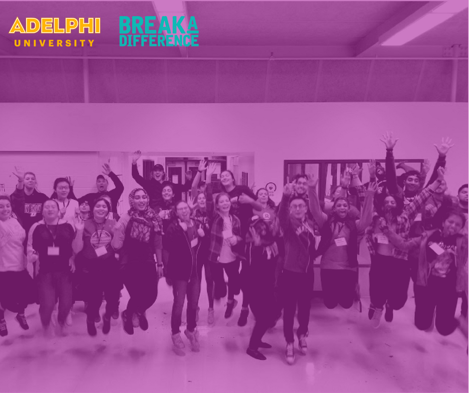 BrkADifference's tweet photo. We <3 schools who #TakeABreakMakeADifference - @AdelphiU sent nearly 40 students to Houston with us for Winter Break and sending another 25 to our San Francisco Bay Break this Spring!
#AdelphiUniversity #BADinTX #BADinSF #BreakADifference #JoinTheBADness https://t.co/68aVagtJFz