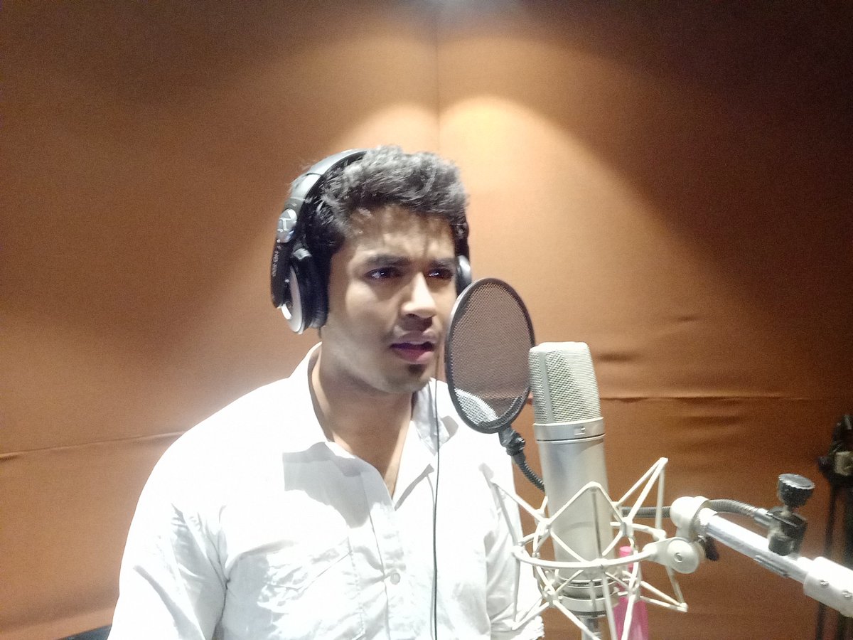 PushprekhaInt's tweet photo. #First_Day #Dubbing_Session
@TritioAdhyay, A @michiganframe Film.
@Abhijit_R1801 @itsmeabir @AbhijitRoyFC @DecalogueMgmt https://t.co/LZlOMBmAsf