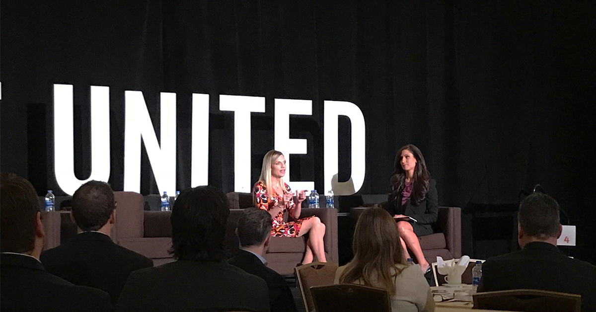 Ahead's tweet photo. Fantastic interview featuring VP of #IT Holly Baumgart of @SargentoCheese on #WomenInTechnology. A special thanks to the @UnitedWayGMWC for hosting another incredible #ITUnited #CIO Forum! #WomenInTech #WomenInSTEM https://t.co/GStAQzwdCW