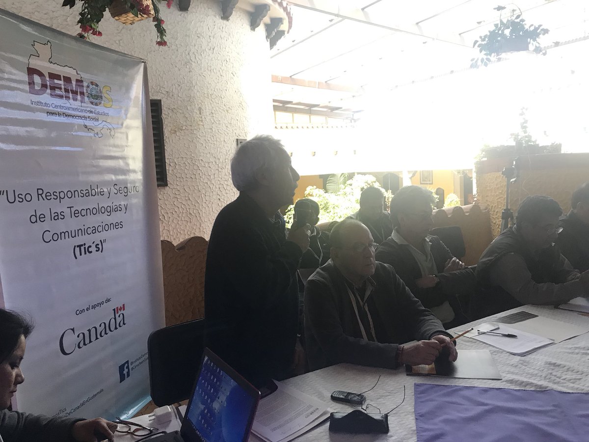 Comenzando nuestra mesa intersectorial  para la Gobernanza internet  de en Xela #DemosTics #EmbajadaDeCanadáEnGuatemala