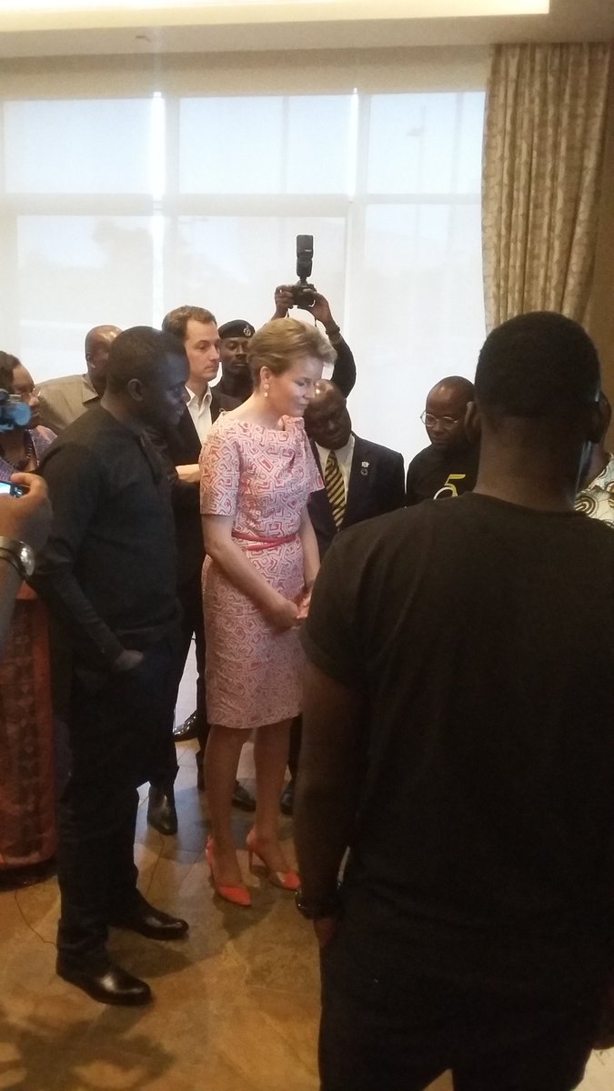 MobileWebGhana's tweet photo. It was a delight to join @Farmerline today to celebrate their 5th year anniversary. It was equally an honour to have Queen Mathilde of Belgium grace the occasion. 
We wish Farmerline well and more success in the future. 
#WeCelebrateExcellence #MWG https://t.co/vaTklzlFIQ