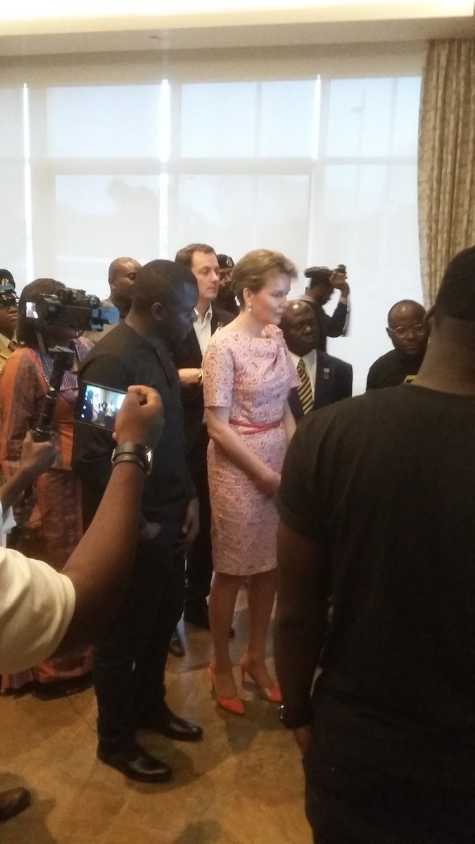 MobileWebGhana's tweet photo. It was a delight to join @Farmerline today to celebrate their 5th year anniversary. It was equally an honour to have Queen Mathilde of Belgium grace the occasion. 
We wish Farmerline well and more success in the future. 
#WeCelebrateExcellence #MWG https://t.co/vaTklzlFIQ