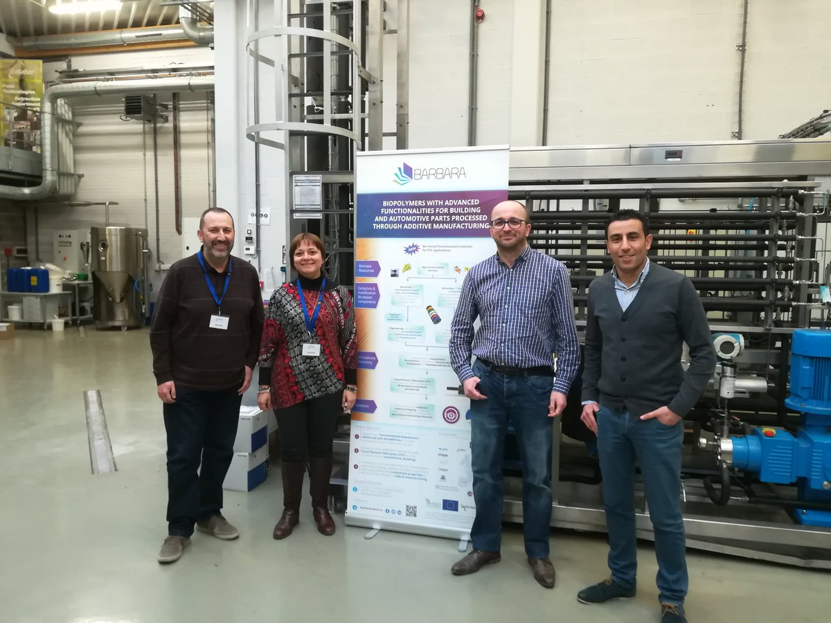 project_barbara's tweet photo. NANOBIOPOL Team was the last week in CELABOR to clarify technical points and exchange further information. This meetings enhance the project progress #barbaraproject @barbaraproject https://t.co/fbduJJXNMR