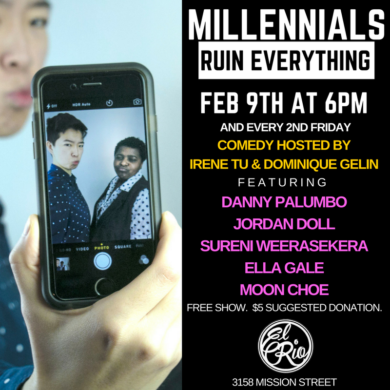 ew_millennials's tweet image. TONIGHT! We're back with free oysters at 5:30, show at 6pm, and another super fun line up. Don't be the dummy who misses out 🙌