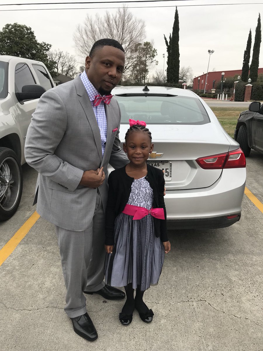ChrisB_On_It's tweet photo. Me and my baby girl at the Father Daughter Dance 2018...#weslayed https://t.co/mP22qhVUOF
