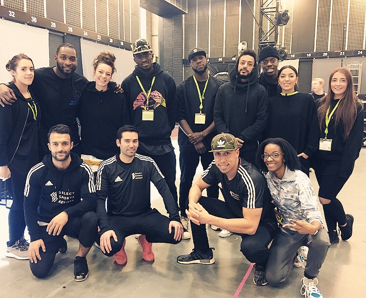 Meet the full #choreography team from the latest shoot this week 💪
When football &amp; dance choreographers combine 🔥🔥💯
Ad is gonna look “siiiick” ‼️

<a href="/KenrickH2o/">KenrickH2O Sandy MBE</a> <a href="/Ms_Skytilz/">Skytilz</a> &amp; their team are legends. My guys <a href="/core_training1/">Marc Cumberbatch</a> &amp; <a href="/McCannKieron/">MACAMCCANN</a> <a href="/SelectSportsA/">SelectSportsArtists</a> smashed it as well 👊