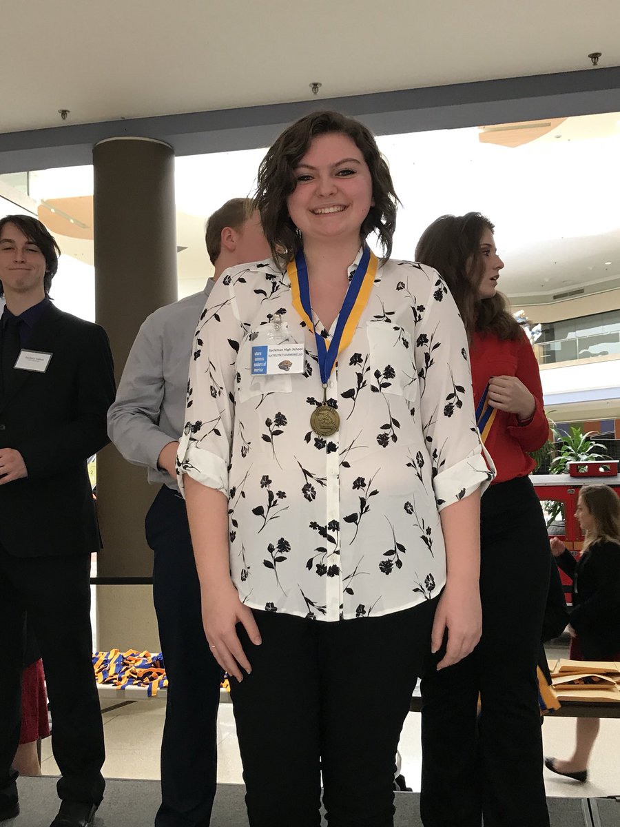 seckmanhsfbla's tweet photo. Katelyn Tumminello Computer Applications! 5th place! https://t.co/TOK1LcoMeD