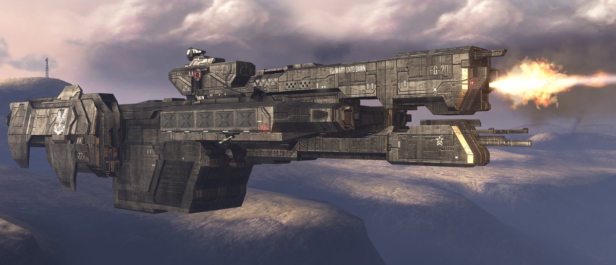 unsc charon class frigate