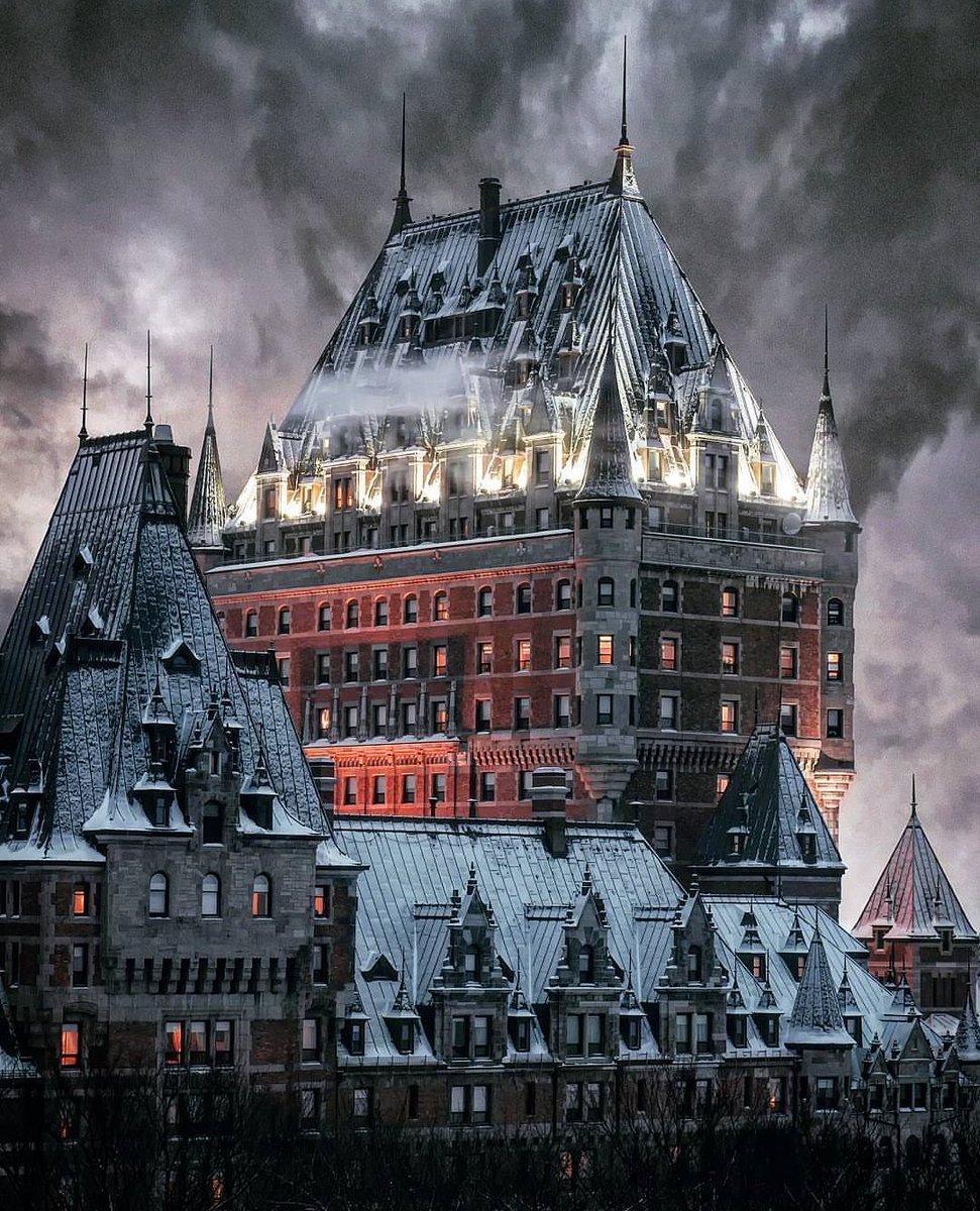 Mtl Blog On Twitter Le Château Frontenac In Quebec City Picture By