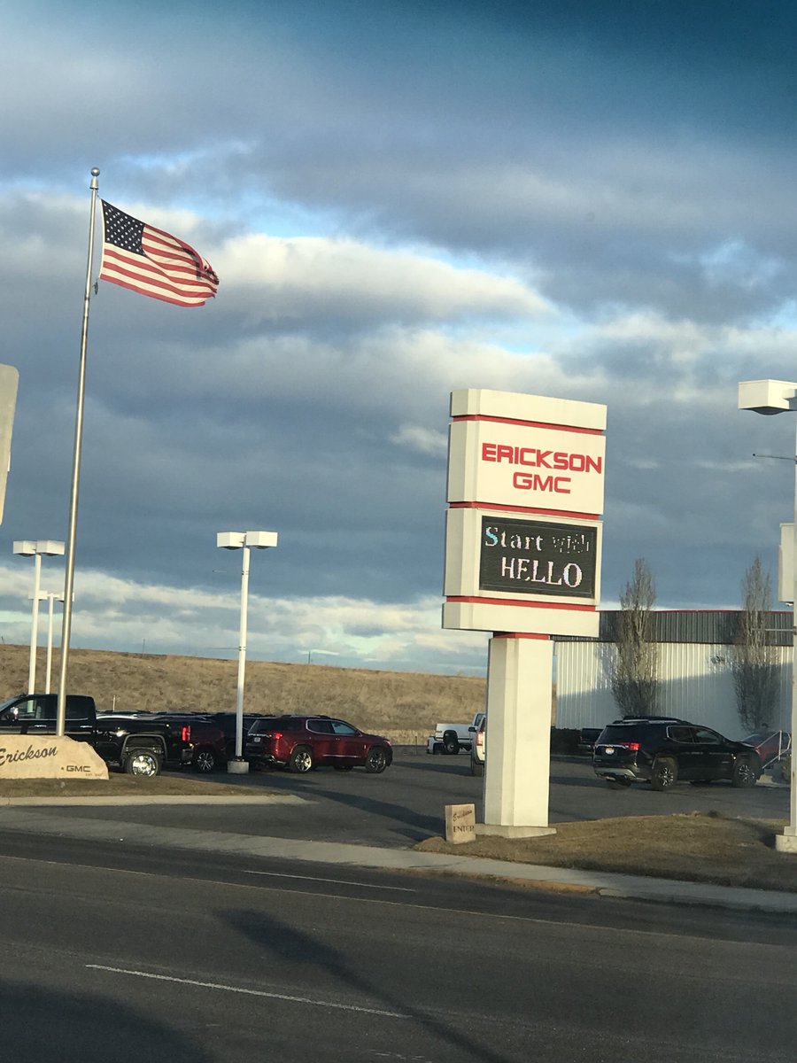 Madison_Schools's tweet image. Hello from Erickson GMC! #startwithhello #hellomadison #hellorexburg