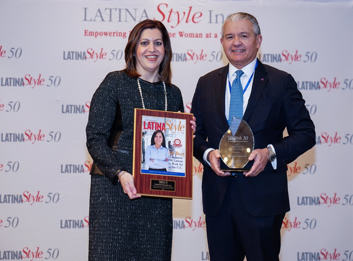 LATINAStyleMag's tweet photo. Congratulations to @Prudential Financial, Inc. for topping the chart as the 2017 Company of the year for Latinas to work for in the U.S. #LS502018
https://t.co/Qeqy5WVWJQ https://t.co/H7R0pbuTXN