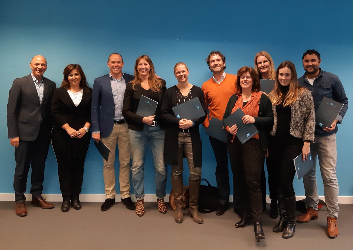 basberntsen's tweet photo. Yes!!! Graduated for postdoc Digital Marketing Strategy &amp; Leadership #Digital #Marketing #b2b @Beeckestijn https://t.co/abS2OBPw7M