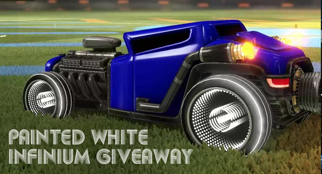 gifyourgame's tweet photo. 🚨 [PC] PAINTED WHITE INFINIUM GIVEAWAY 🚨 

RT + FOLLOW TO ENTER

1 WINNER SELECTED ON 2/20

Looking to rank up in Rocket League? 👉 https://t.co/jnjKuPRoeo https://t.co/n1UIAKXm32