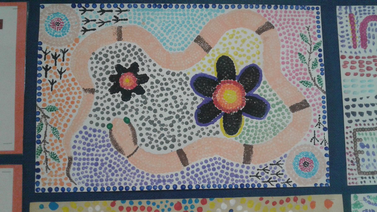 JRLUSE_ART's tweet photo. #ahsart #ahsliteracy #paintingstories with #symbols https://t.co/AMHbc7YAqS