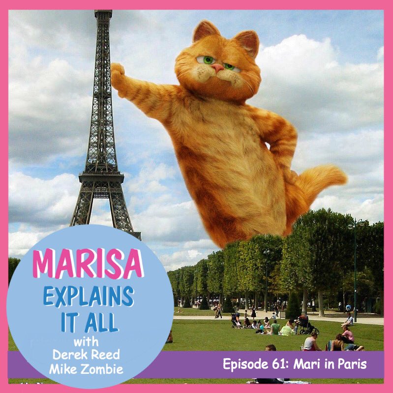 MarisaExplains's tweet photo. #MEIAMob! Episode 61 of #MarisaExplainsItAll is available now on SoundCloud and iTunes! Don't miss out on all the shenanigans discussed..like what the #EiffelTower pictured is in reference to! 😂 • Link in bio! 😬 https://t.co/2YrxGqYWxh