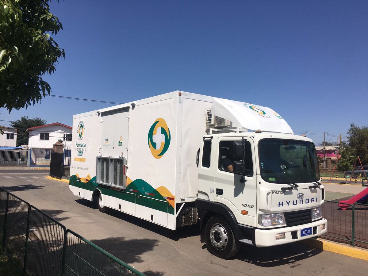 Esa es la nueva farmacia comunal de Colina q comenzará a operar en distintas localidades rurales , incluye Chicureo  desde el mes de marzo