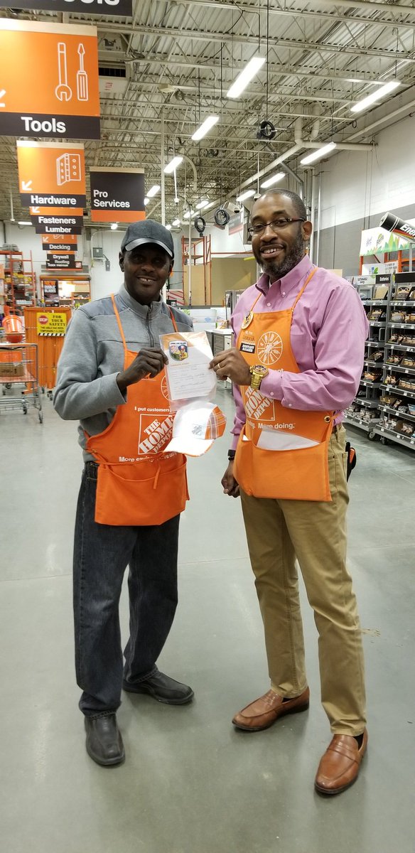 Cashier Xavier got 7 credit apps in his 4 hour shift and Some HomeDepot swag. <a href="/paulclymer/">Paul Wagner</a> <a href="/Jacob1nunyi/">Jacob Nunyi</a> <a href="/2563WaldorfHD/">Waldorf 2563 HD</a> <a href="/JoeZuniga1/">Joe Zuniga</a>