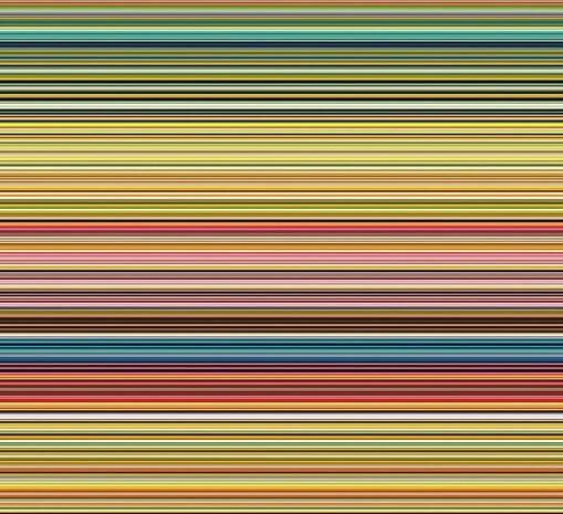 Happy birthday Gerhard Richter (February 9, 1932). Strip, 2012. 