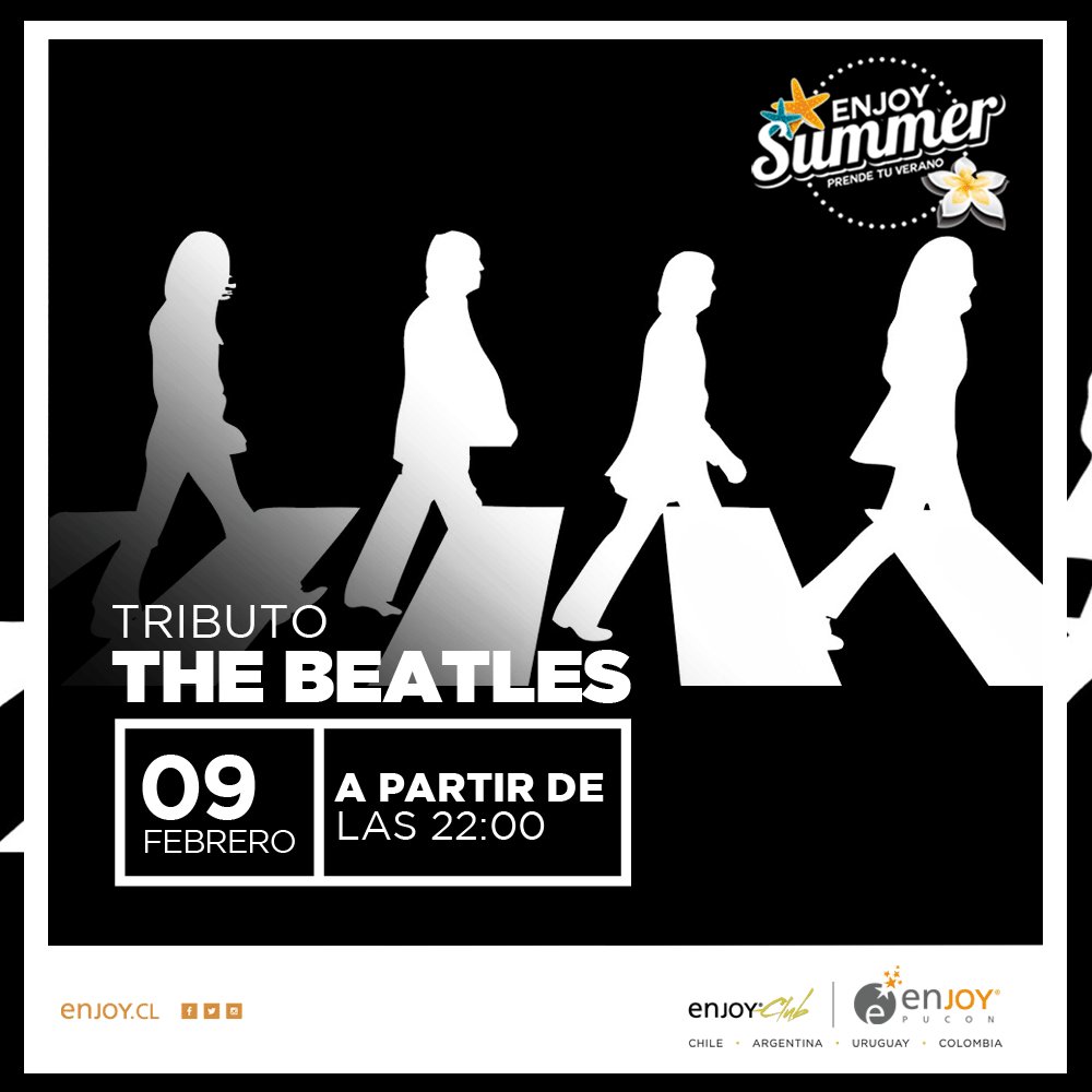 Hoy no te pierdas el excelente tributo a The Beatles "Revólver" GRATIS con tu entrada a la sala de juegos!
