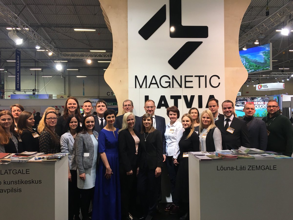 LV_Estonia's tweet photo. Great to have large participation from #Latvia alongside countless other travel trade professionals at travel fair #Tourest kicking off today in #Tallinn. Make sure to step by one of #Läti stands! #travel #magneticlatvia #latvia100 #etfl https://t.co/tjOGNyZZrE