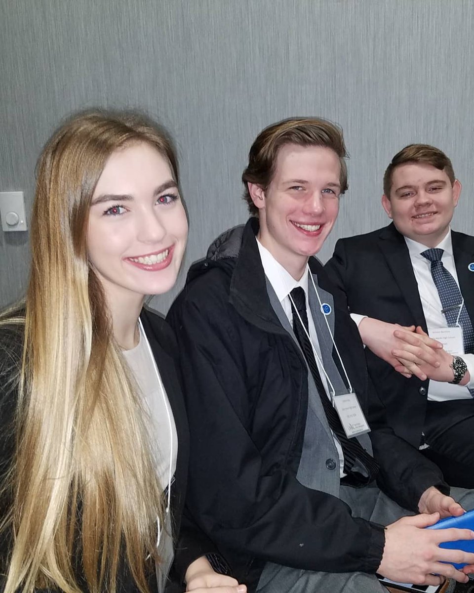 LNDECA's tweet photo. DECA DISTRICTS 2018 || Competition is underway. Liberty North is rocking it. #statebound #decaroos #DECAlove https://t.co/evBwTIFdUR